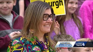 WTAE Teacher of the Month Mrs Jankowski PineRichland School District [upl. by Fedak]