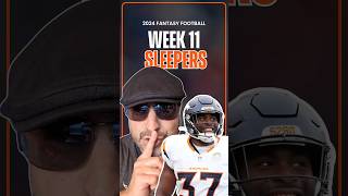 3 SLEEPERS You NEED To Add Ahead of Week 11 in the NFL 🤫 shorts [upl. by Aicilic]