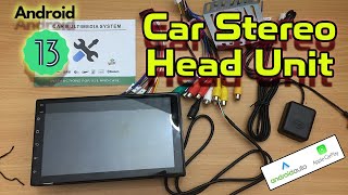 Android 13 Car Stereo Head Unit Unleash the Future of InCar Entertainment [upl. by Kurys]