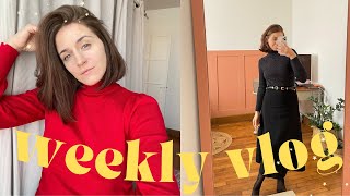 OBCIĘŁAM WŁOSY 💇🏻‍♀️   TYGODNIOWY VLOG [upl. by Icnan]