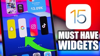 Best iOS 15 WIDGETS  You Must Have [upl. by Hukill188]