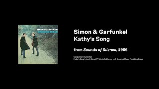 Karaoke Simon and Garfunkel — Kathys Song [upl. by Shaffer]