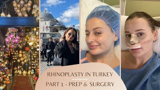 Nose job in Turkey vlog  rhinoplasty experience [upl. by Icul99]