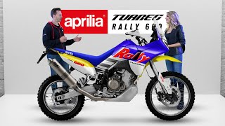 2025 NEW APRILIA RALLY TUAREG 660 UNVEILED PERFECT RIVAL FOR YAMAHA TÉNÉRÉ 700 RALLY [upl. by Xonel]