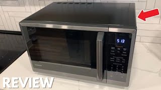 TOSHIBA  1100W Black Stainless Steel Microwave Review  Best TOSHIBA Microwave Oven  ML2EM12EA [upl. by Nref]