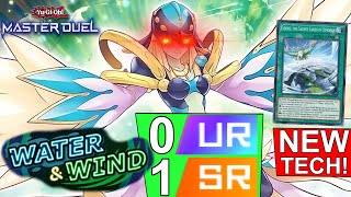 Water amp Winds BEST UNBANNED 0 UR 1 SR Lyrilusc OTK  YuGiOh Master Duel [upl. by Pip]