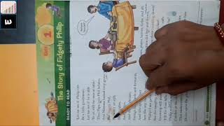 Class 4th English Chapter 1 The story of Fidgety Philip Lecture 1 [upl. by Saimerej39]