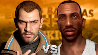 Niko Bellic vs CJ Épicas Batallas de Rap del Frikismo Season 2 Finale  Keyblade Prod Vau Boy [upl. by Jammin]