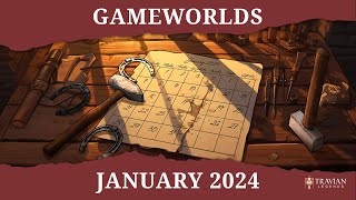 Travian Legends  January 2024 Gameworlds [upl. by Richards]