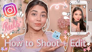 How I Shoot amp Edit my Instagram Reels🤩  Perfect smooth Transition tips💡 [upl. by Minne]