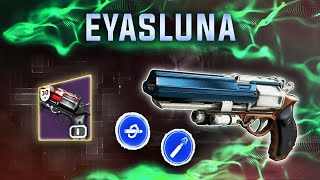 EYASLUNA is back but is it still good in PVP  Near god roll EYASLUNA  DESTINY 2 [upl. by Vitus850]