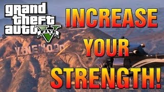 GTA 5 Online  How To Increase Your Strength To 100 And RAGE GTA V Funny Moments [upl. by Acker]