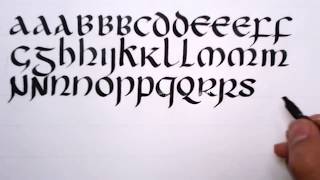 Uncial script [upl. by Rosenkrantz625]