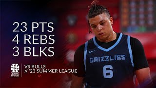 Kenny Lofton Jr 23 pts 4 rebs 3 blks vs Bulls 2023 Summer League [upl. by Peale]