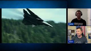 Fighter Pilots React to F14 vs SU57 Dogfight Scene TOP GUN MAVERICK  Mover Ruins Movies Pt 78 [upl. by Danialah]