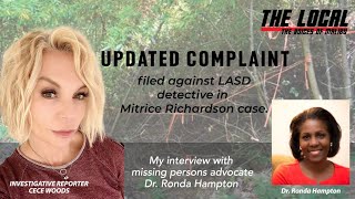 UPDATED COMPLAINT filed against LASD detective in Mitrice Richardson case [upl. by Pagas160]