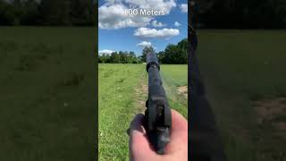 100 Meter vs 25 Meter gun trials😱 shorts [upl. by Inoliel]