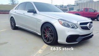 E63S amg stock 14 mile  100–200 kph [upl. by Eillak]