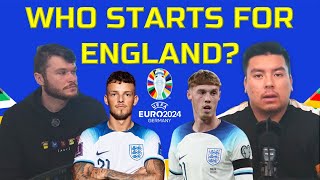 ENGLANDS EURO 2024 STARTING XI [upl. by Eillo]