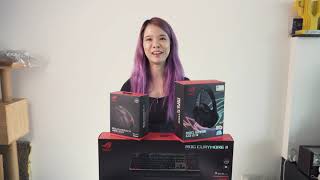 PRODUCT REVIEW  ASUS ROG Gaming Peripherals [upl. by Charyl]