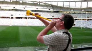 Vuvuzela im Stadion in Kapstadt [upl. by Shana18]