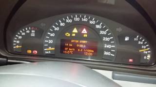 mercedes benz c class c220 cdi w203 engine start problem Проблема запуска двигателя [upl. by Asenav]