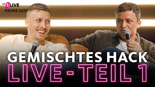 Gemischtes Hack LIVE Teil 1 mit Felix Lobrecht und Tommi Schmitt  1LIVE Krone 2020 [upl. by Nilorac]