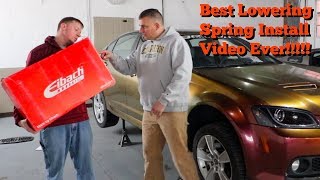 install video for Eibach Pro Kit Lowering Springs 38137140 for the G8 [upl. by Alyhc803]