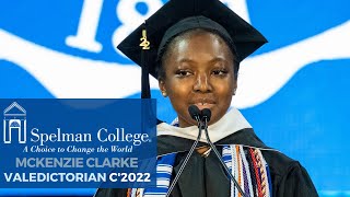 Mckenzie Clarke  Spelman College Class of 2022 Valedictorian Address [upl. by Pennington541]