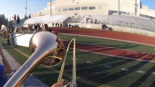 PCC Tournament of Roses Honor Band 2019  Trombone Head Cam FULL BANDFEST SHOW [upl. by Dibrin399]