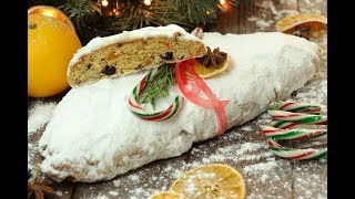 ШТОЛЛЕН ✧ Немецкий Рождественский Кекс ✧ Germany STOLLEN RECIPE [upl. by Accemahs]