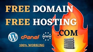 Get Free Domain Free Hosting cPanel 2021  Create Free WordPress Website for Lifetime [upl. by Carmine]