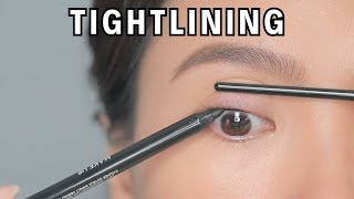 TIGHTLINING for Beginners  Tips for NO TRANSFER and Best EYELINERs for Tightlining [upl. by Malvie]