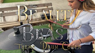 BEAUTY AND THE BEAST Theme Drum Cover  DIOSFANIA [upl. by Amoreta399]