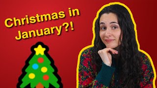 The Gregorian Calendar vs Julian Calendar Why Russians Celebrate Christmas in January [upl. by Nagiem]