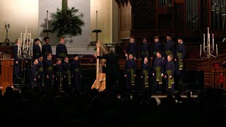 The Georgia Boy Choir  Angelus ad virginem from Dancing Day [upl. by Aehs]