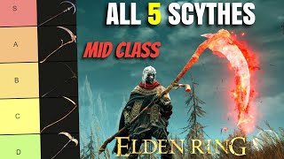 Best Elden Ring Scythe All 5 Reapers Ranked Weapon Tier List Patch 116 [upl. by Mackay]