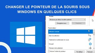 quotChanger le Pointeur de la Souris sous Windows en Quelques Clics – Guide Facile et Rapidequot [upl. by Agnella109]