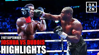 Anthony Joshua VS Daniel Dubois  FULL FIGHT HIGHLIGHTS [upl. by Hasen555]