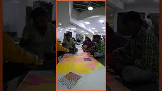 Breaking Records😲 25000 Sticky Note Portrait by IIT Gandhinagar Team worldrecordshort [upl. by Pember]