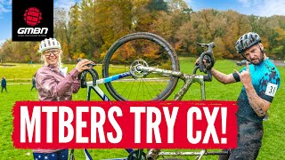 We Tried Racing Cyclocross  Are MTBers Better Than Roadies [upl. by Eillam258]