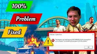 How to Fix D3DCompiler43dll Missing Error Windows 10 GTA 5 gtav gta5 gtavproblemfix gta solve [upl. by Liman568]