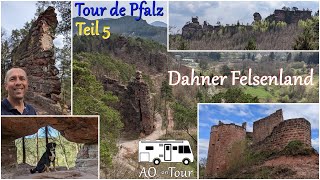 Wohnmobil Tour de Pfalz Teil 5 Finale Dahner Felsenland amp Stellplatz am Badeparadies [upl. by Ofella]