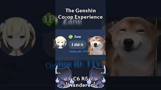 The Coop Experience with a C6 R5 Wanderer Main 5 Part 2 Genshin Impact wanderer genshin [upl. by Urban]