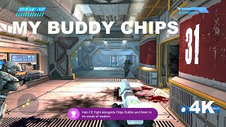 4k HDR Halo CE MCC Achievement My Buddy Chips [upl. by Laram86]