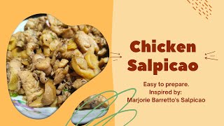 Chicken Salpicao  Easy Version [upl. by Llenhoj]