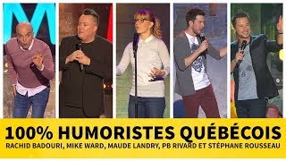 100 Humoristes québécois [upl. by Dahle]