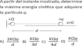 Energía Potencial Eléctrico y Potencial Eléctrico Problemas Resueltos Electrostática [upl. by Zandt221]