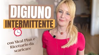 DIGIUNO INTERMITTENTE  Come funziona e quali sono i suoi benefici ⏰ [upl. by Dimitry]