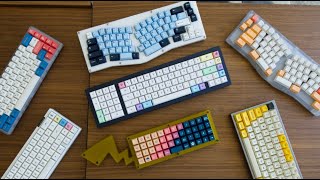 Ultimate Guide to Custom Keycap Sets for Mechanical Keyboards  ABS vs PBT GMK Profiles and more [upl. by Enywtna85]